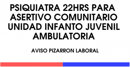 MEDICO 22HRS ASERTIVO COMUNITARIO